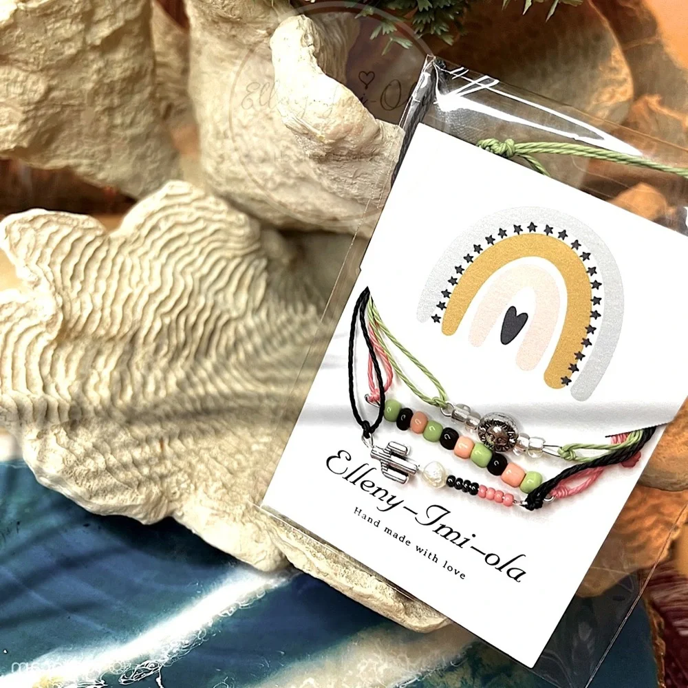 Hand Made Boho Bracelet 🌵 Set of Three - Picture 1 of 1